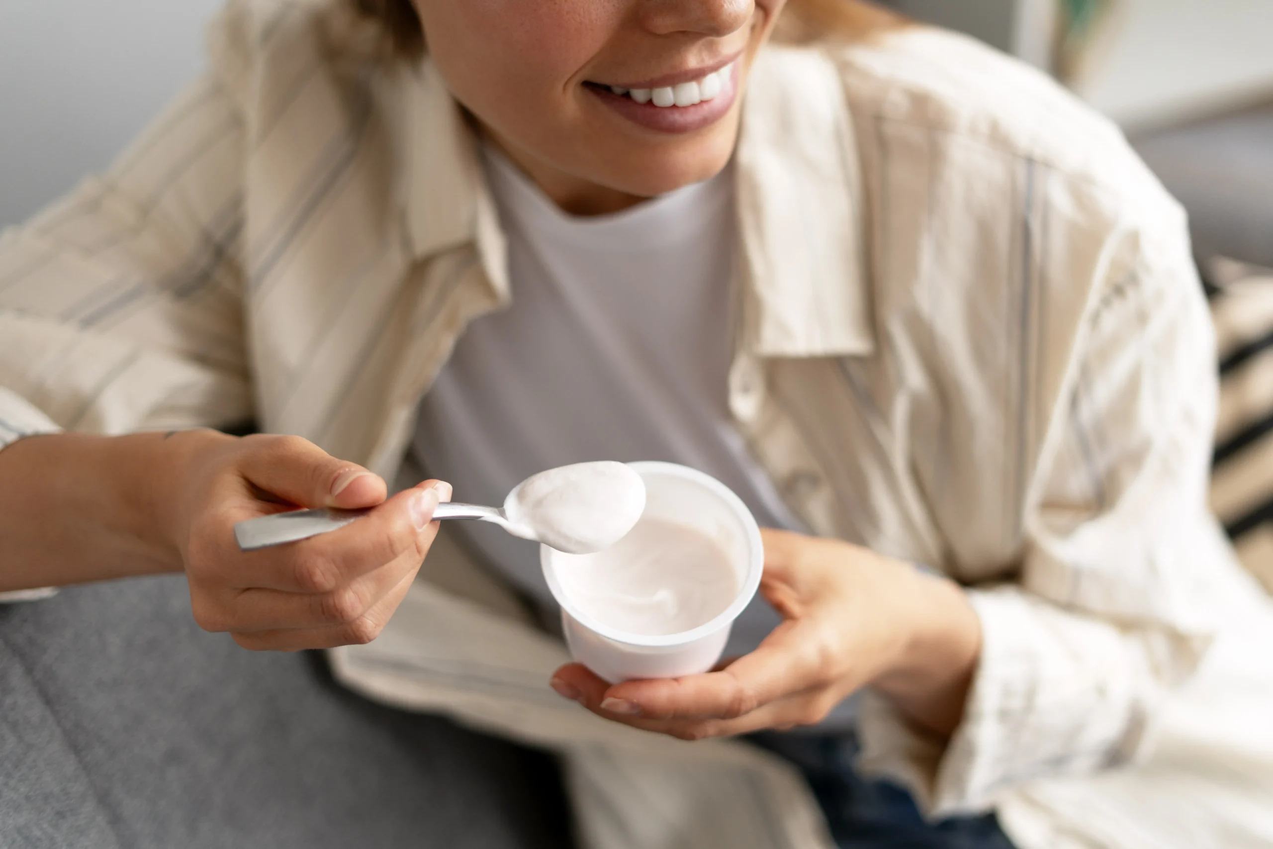 Yogurt consumption is associated with poorer sleep outcomes cross-sectionally, but not long-term